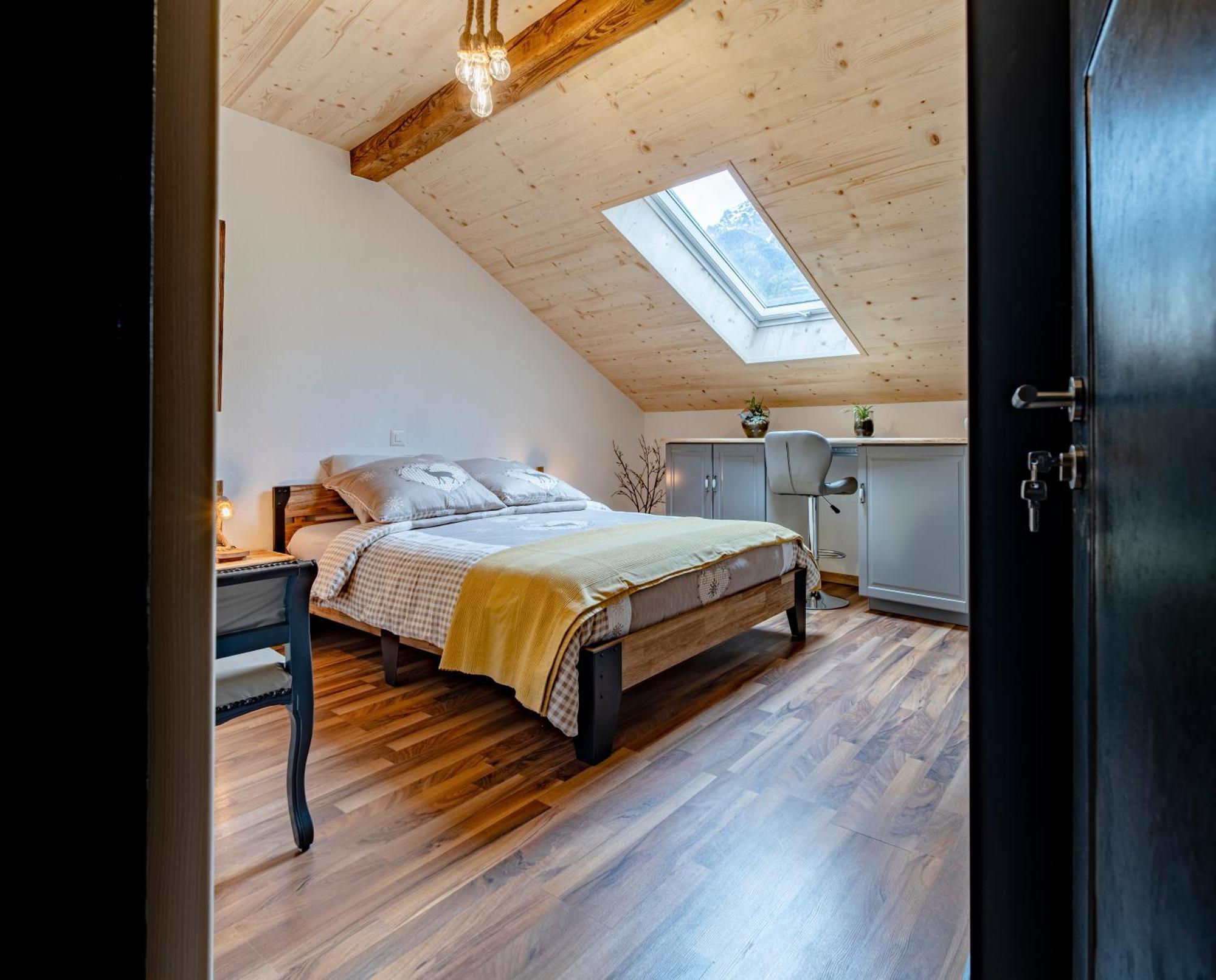 B&B Restaurant Le Pernollet Evionnaz Экстерьер фото