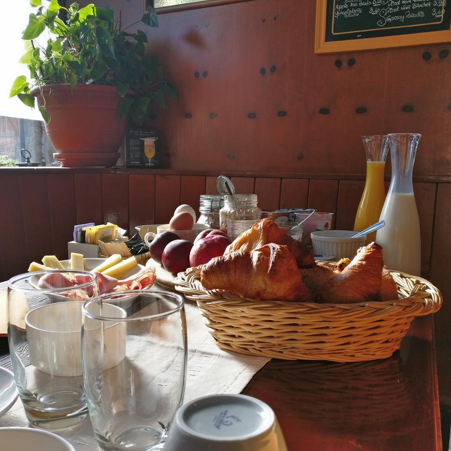 B&B Restaurant Le Pernollet Evionnaz Экстерьер фото